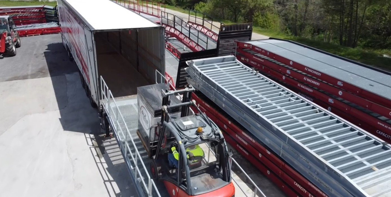 Jaunā Iekraušanas rampa AZ RAMP-PRIME PRIME WLO + 12 FULL GALVA Mobil Loading Ramp: foto 16