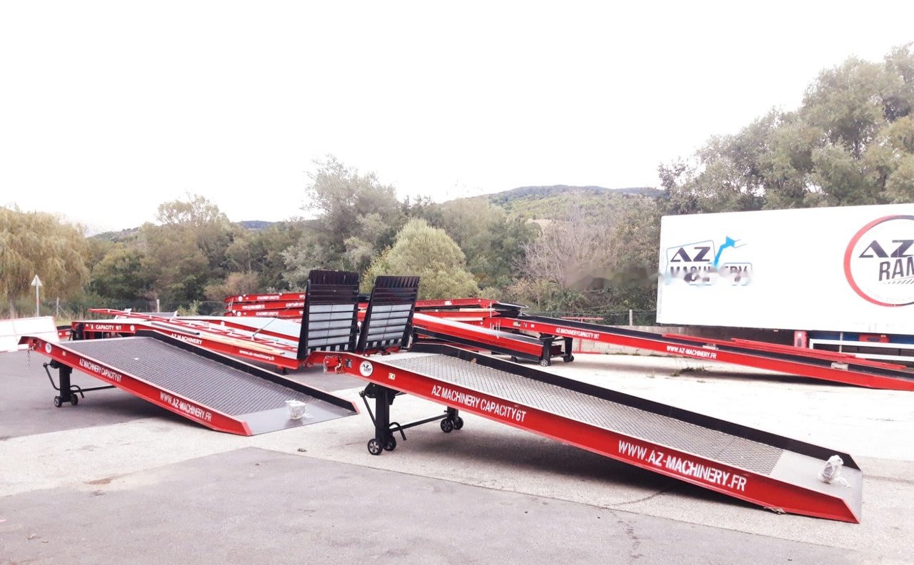 AZ RAMP PRIME XS-6 mobile loading ramp - Iekraušanas rampa: foto 1 AZ RAMP PRIME XS-6 mobile loading ramp - Iekraušanas rampa: foto 1
