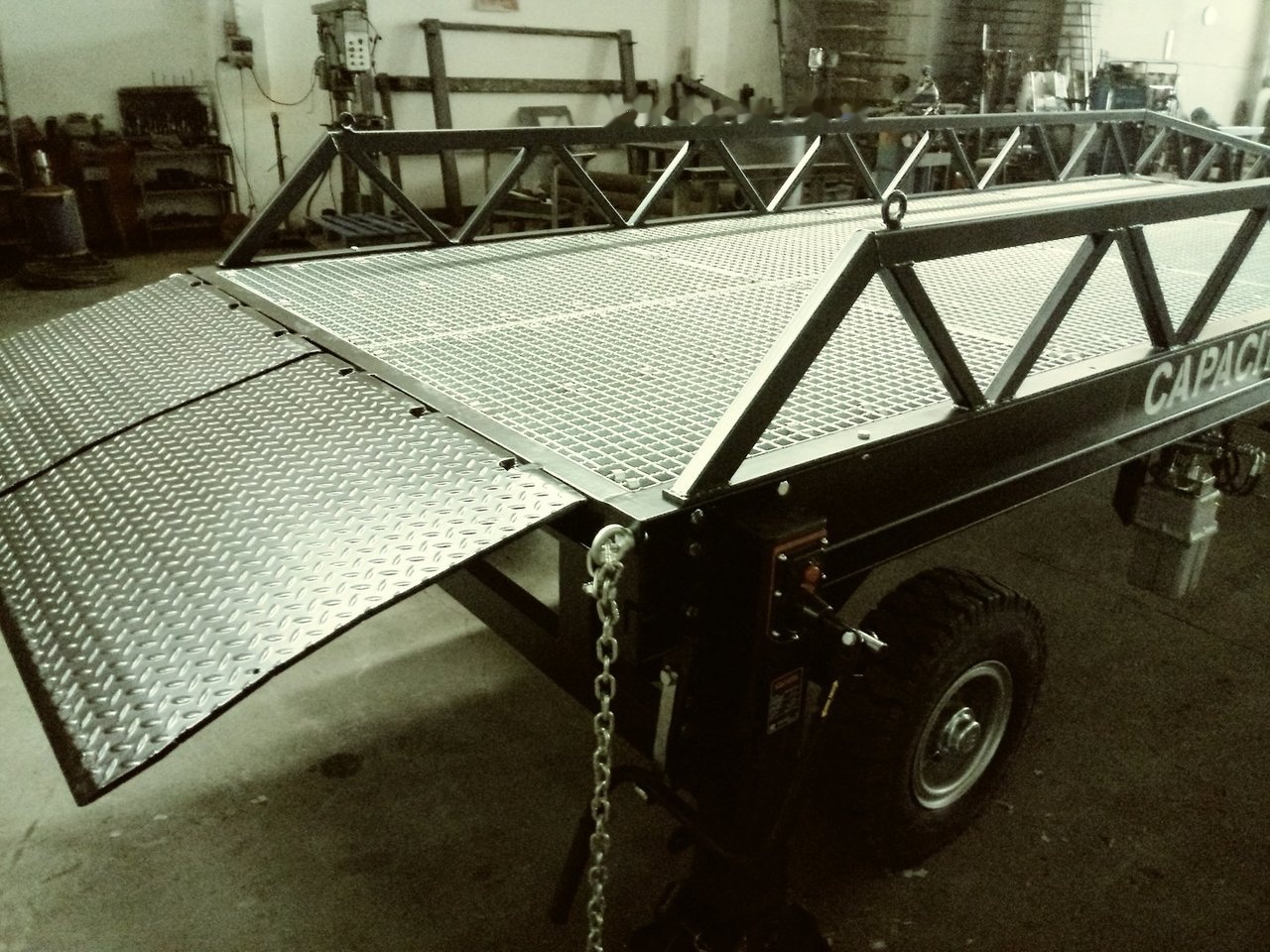 AZ RAMP STAR-10-XL mobile loading ramp - Iekraušanas rampa: foto 3 AZ RAMP STAR-10-XL mobile loading ramp - Iekraušanas rampa: foto 3
