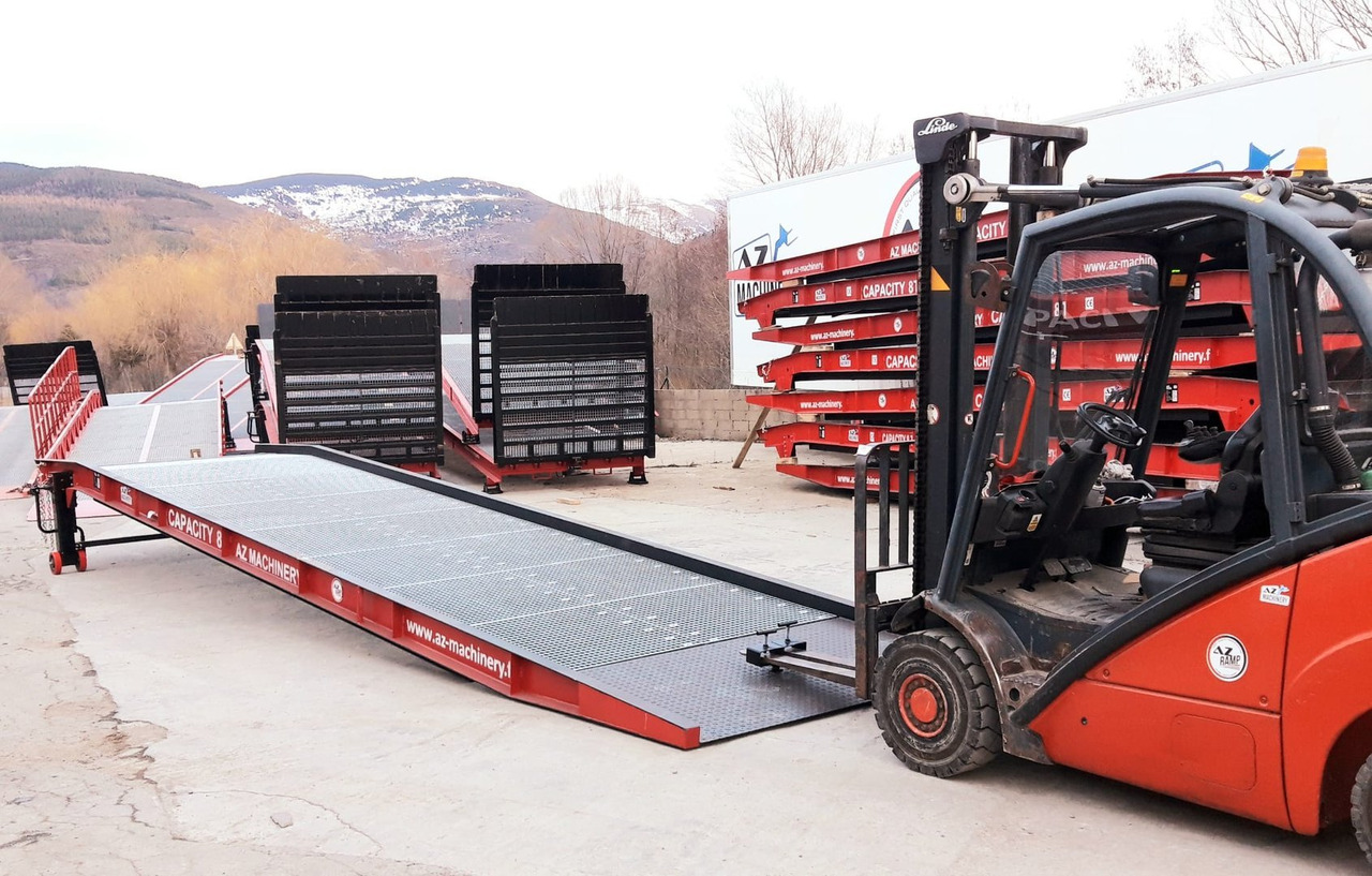 Jaunā Iekraušanas rampa **RENTAL 12-24-36 Month** AZ RAMP-PRIME PRIME WLO + 8 .  Industrial Mobil Loading Ramp: foto 13