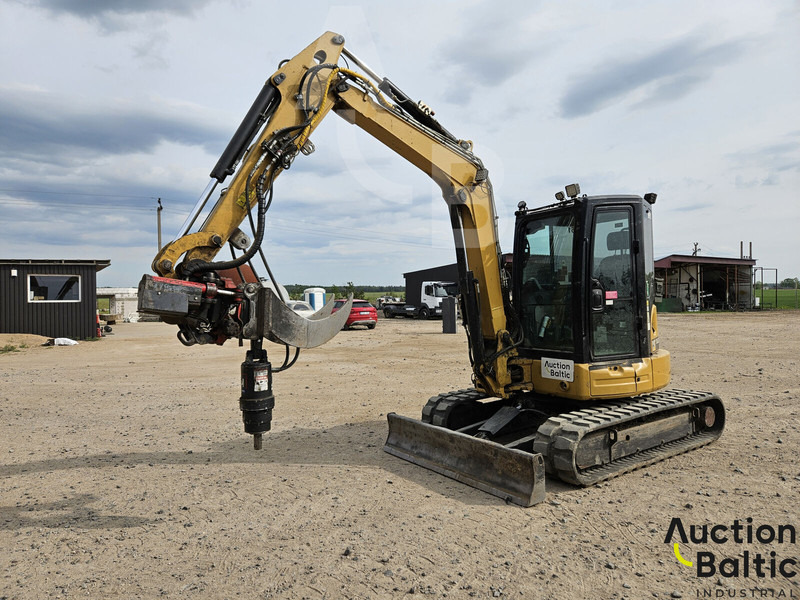 Caterpillar 305.5E2CR - Mini-ekskavators: foto 1 Caterpillar 305.5E2CR - Mini-ekskavators: foto 1