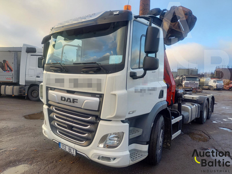 DAF CF 450 FAR - Pacēlājs ar āķi, Kravas auto ar manipulatoru: foto 1 DAF CF 450 FAR - Pacēlājs ar āķi, Kravas auto ar manipulatoru: foto 1