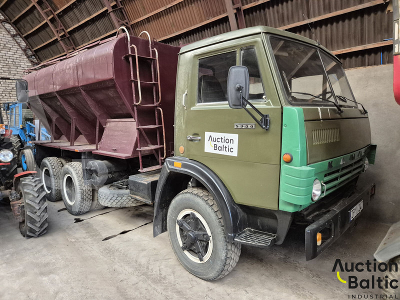 Kamaz 5320 - Kravas automašīna pašizgāzējs: foto 1 Kamaz 5320 - Kravas automašīna pašizgāzējs: foto 1