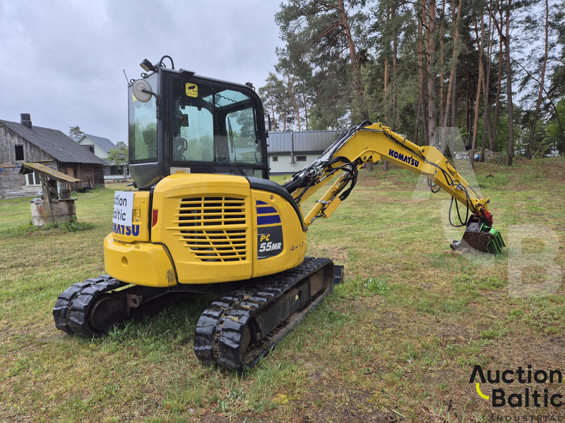Komatsu PC55MR-5E0 - Mini-ekskavators: foto 5 Komatsu PC55MR-5E0 - Mini-ekskavators: foto 5