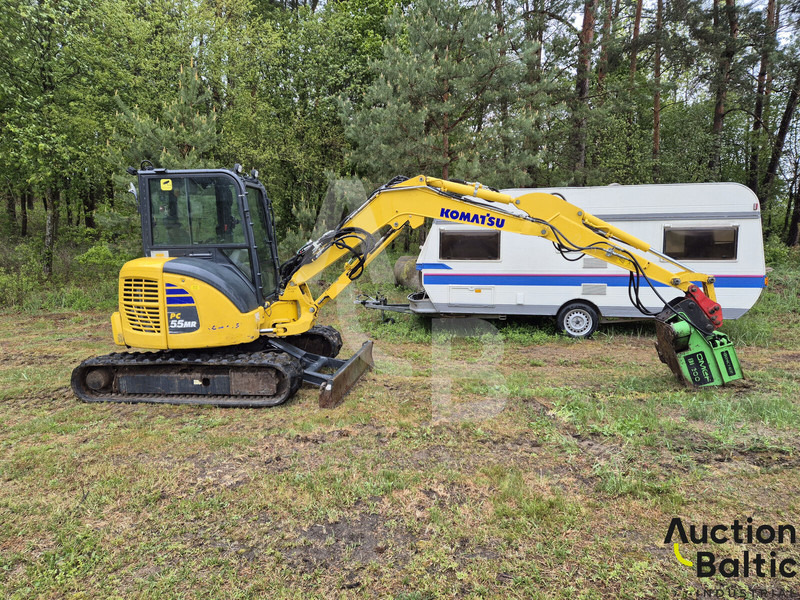 Komatsu PC55MR-5E0 - Mini-ekskavators: foto 1 Komatsu PC55MR-5E0 - Mini-ekskavators: foto 1