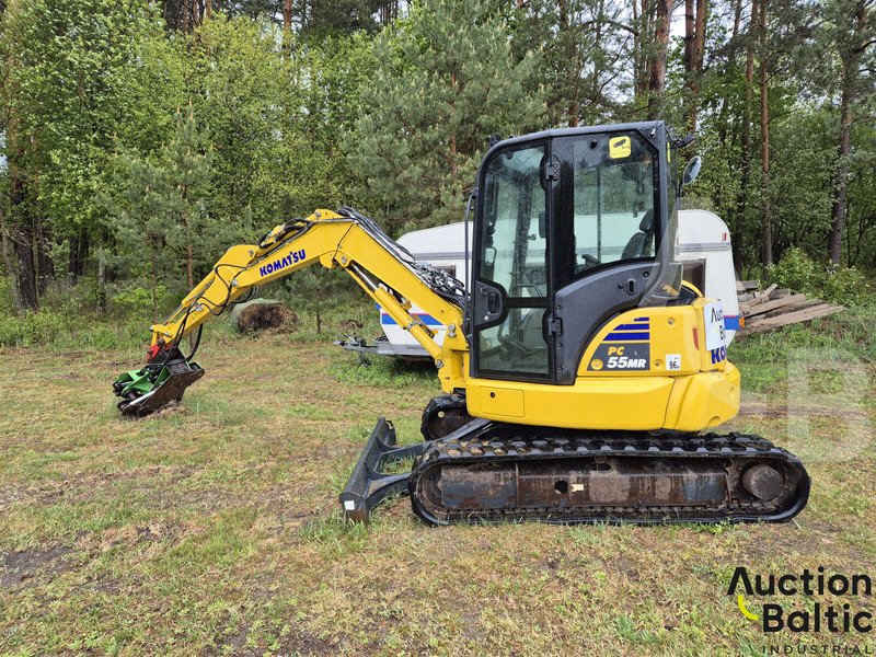 Komatsu PC55MR-5E0 - Mini-ekskavators: foto 4 Komatsu PC55MR-5E0 - Mini-ekskavators: foto 4
