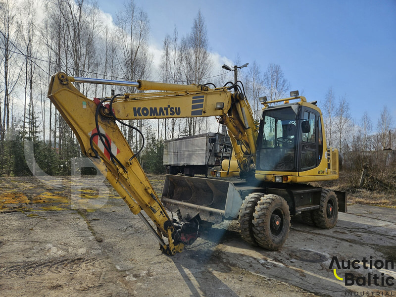 Komatsu PW130ES-6K - Riteņu ekskavators: foto 1 Komatsu PW130ES-6K - Riteņu ekskavators: foto 1