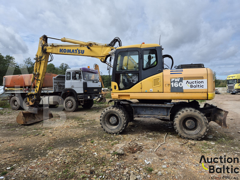 Komatsu PW160-7 - Riteņu ekskavators: foto 3 Komatsu PW160-7 - Riteņu ekskavators: foto 3