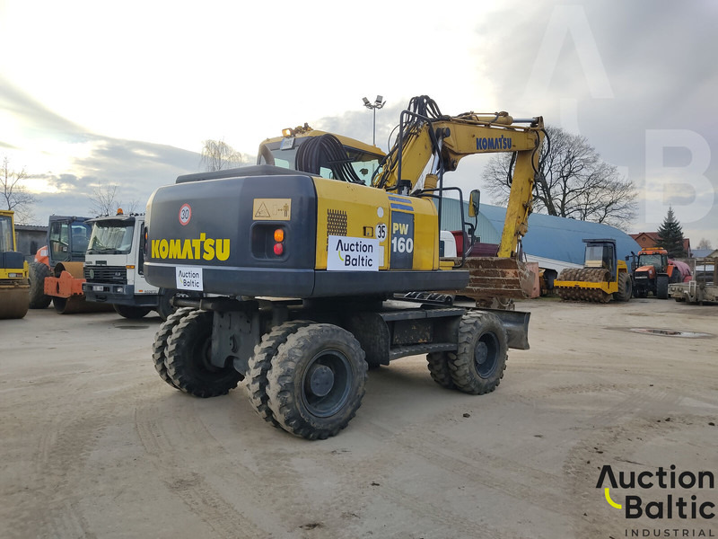 Komatsu PW160-7 - Riteņu ekskavators: foto 3 Komatsu PW160-7 - Riteņu ekskavators: foto 3