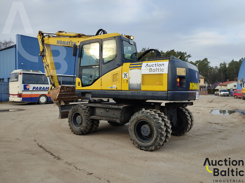 Komatsu PW160-7 - Riteņu ekskavators: foto 4 Komatsu PW160-7 - Riteņu ekskavators: foto 4