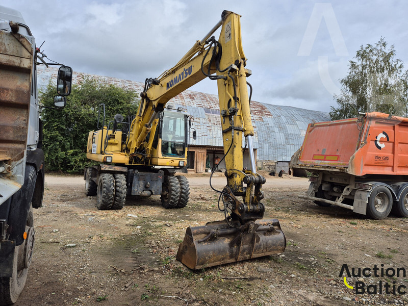 Komatsu PW160-7 - Riteņu ekskavators: foto 2 Komatsu PW160-7 - Riteņu ekskavators: foto 2