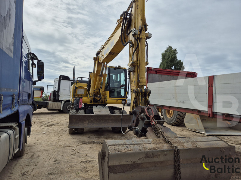 Komatsu PW160 - Riteņu ekskavators: foto 4 Komatsu PW160 - Riteņu ekskavators: foto 4