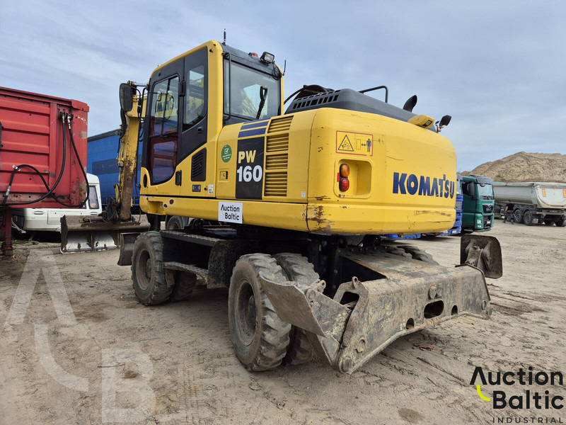 Komatsu PW160 - Riteņu ekskavators: foto 2 Komatsu PW160 - Riteņu ekskavators: foto 2