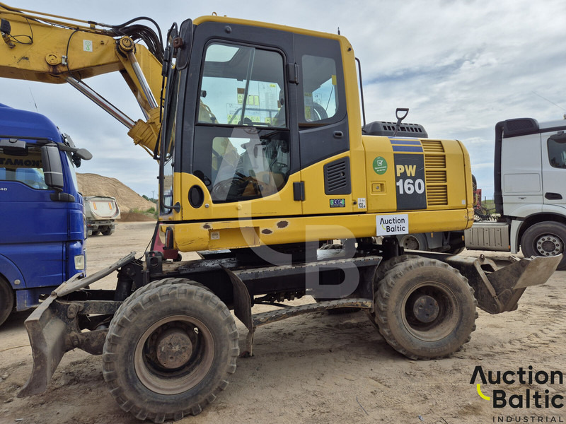 Komatsu PW160 - Riteņu ekskavators: foto 3 Komatsu PW160 - Riteņu ekskavators: foto 3