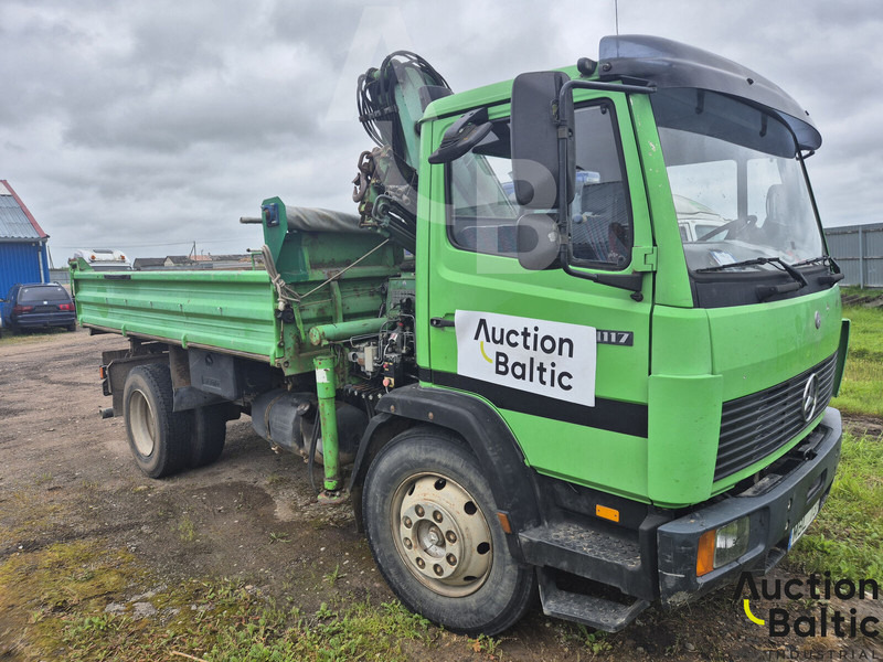 Mercedes-Benz 1117K - Kravas automašīna pašizgāzējs, Kravas auto ar manipulatoru: foto 1 Mercedes-Benz 1117K - Kravas automašīna pašizgāzējs, Kravas auto ar manipulatoru: foto 1