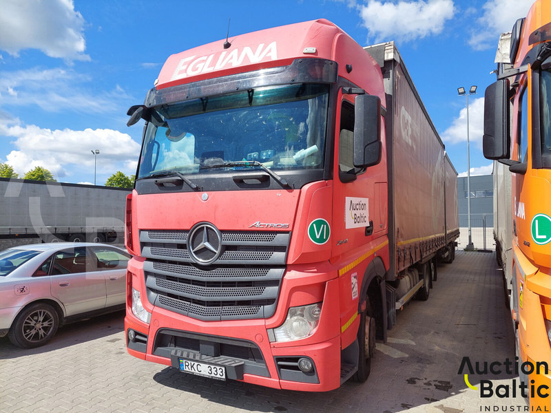 Mercedes-Benz Actros 2542 L - Kravas automašīna ar tentu: foto 2 Mercedes-Benz Actros 2542 L - Kravas automašīna ar tentu: foto 2