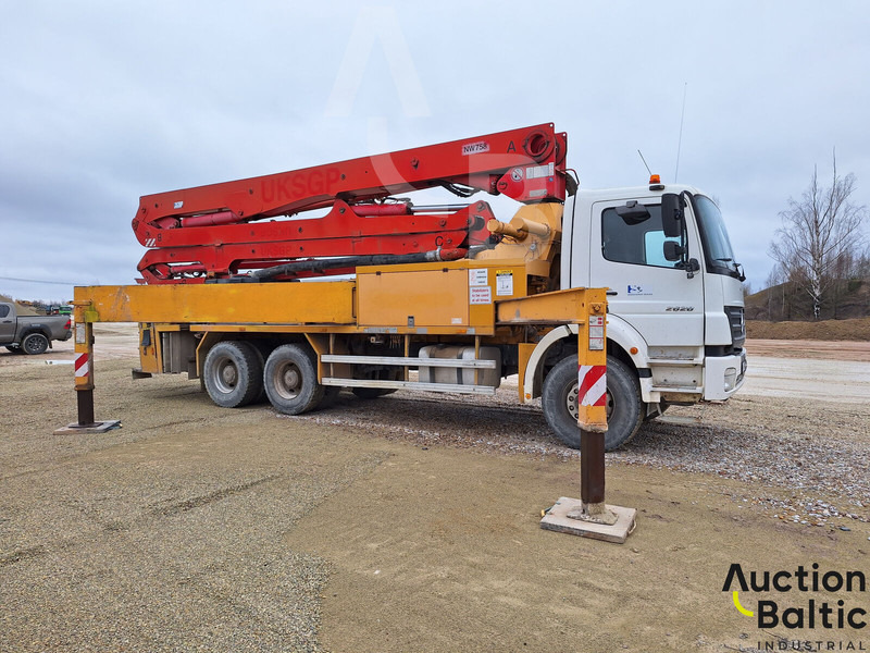 Mercedes-Benz Axor 2628 - Stacionārais betona sūknis: foto 2 Mercedes-Benz Axor 2628 - Stacionārais betona sūknis: foto 2