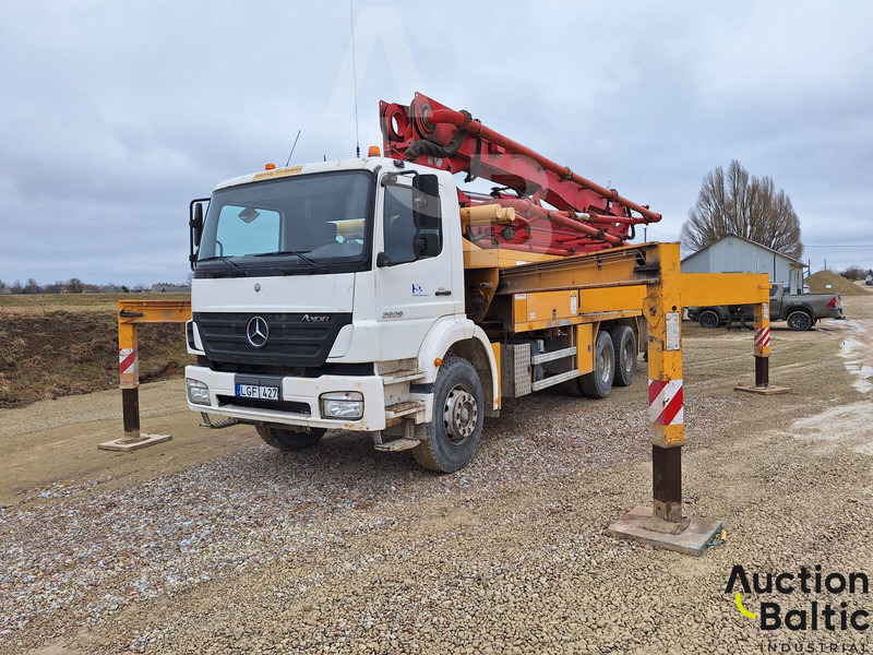 Mercedes-Benz Axor 2628 - Stacionārais betona sūknis: foto 1 Mercedes-Benz Axor 2628 - Stacionārais betona sūknis: foto 1