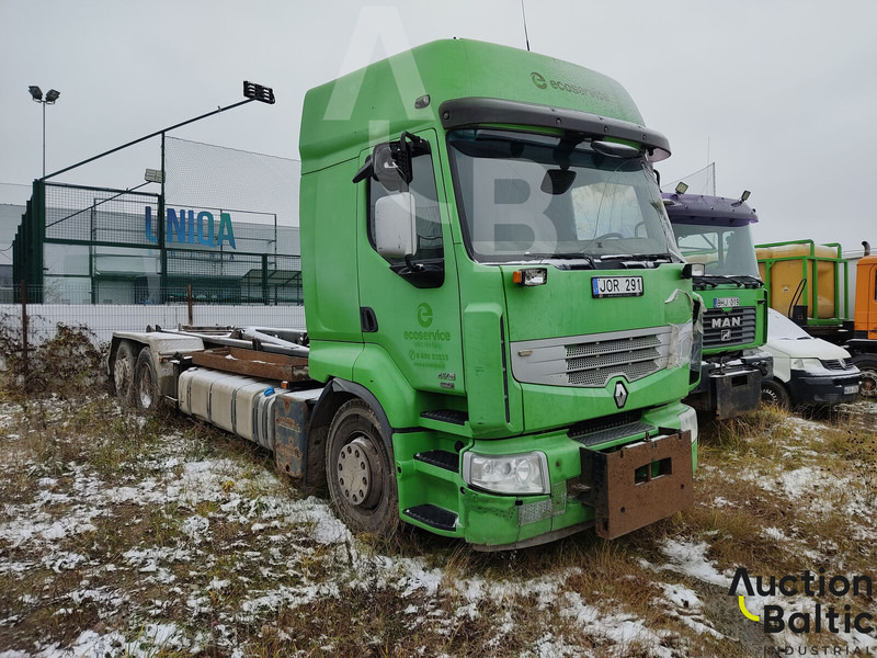 Renault Premium Route - Būvgružu konteineru vedējs: foto 1 Renault Premium Route - Būvgružu konteineru vedējs: foto 1