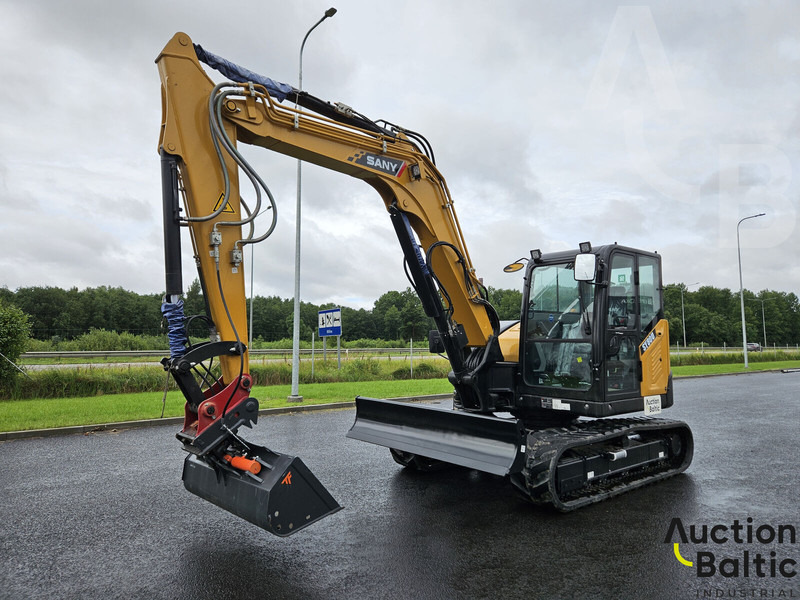 Sany SY80U - Kāpurķēžu ekskavators: foto 1 Sany SY80U - Kāpurķēžu ekskavators: foto 1