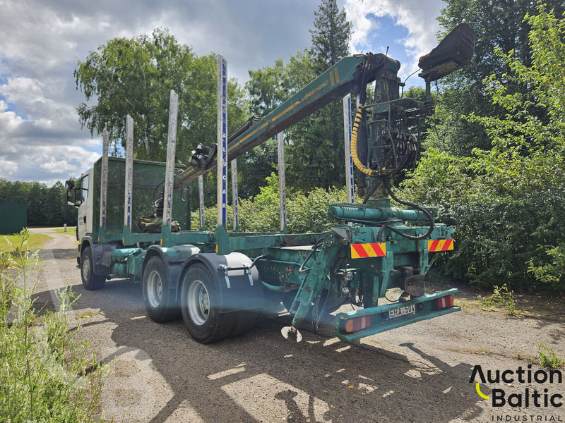 Scania R 124 GB - Meža piekabe: foto 4 Scania R 124 GB - Meža piekabe: foto 4