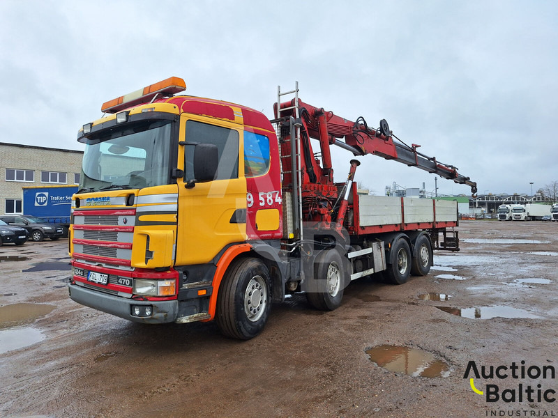 Scania R 124 GB - Kravas automašīna pašizgāzējs: foto 1 Scania R 124 GB - Kravas automašīna pašizgāzējs: foto 1