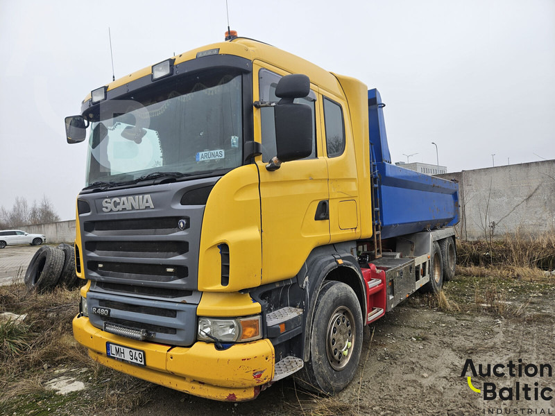 Scania R 480 - Kravas automašīna pašizgāzējs: foto 1 Scania R 480 - Kravas automašīna pašizgāzējs: foto 1