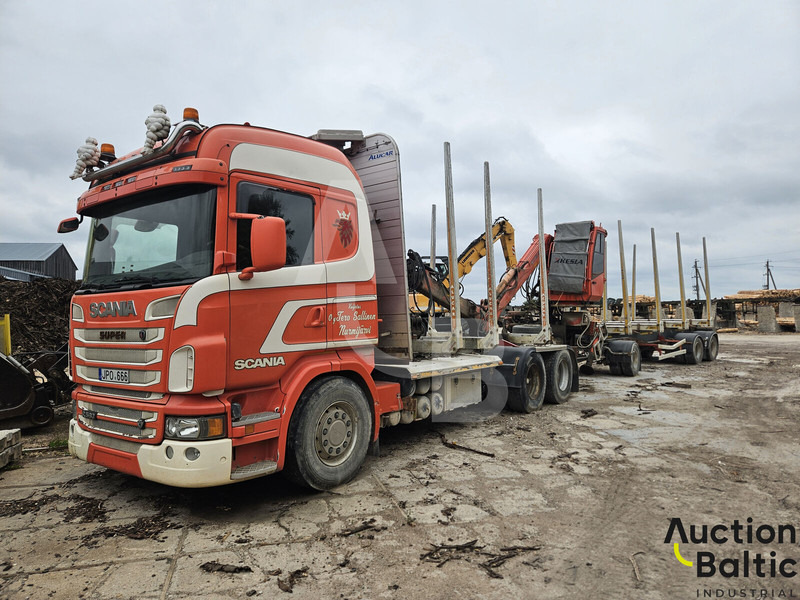Scania R 560 - Meža piekabe: foto 1 Scania R 560 - Meža piekabe: foto 1