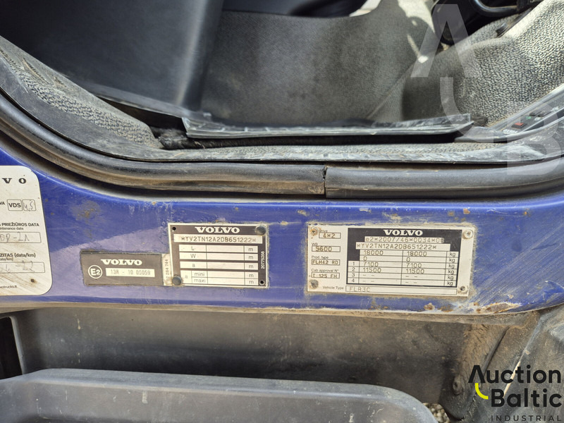 Kravas automašīna ar slēgto virsbūvi Volvo FL240: foto 14