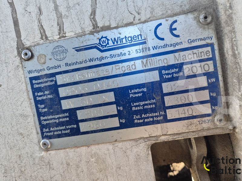 Asfalta frēze Wirtgen W50DC: foto 20