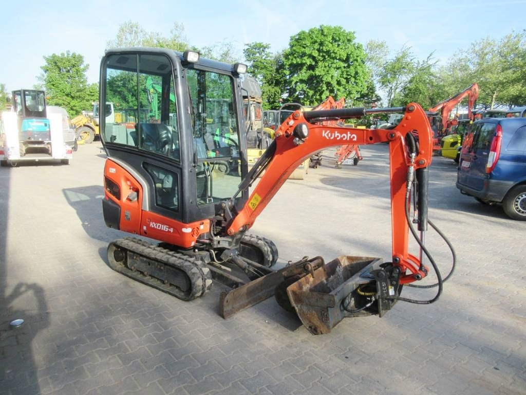 Kubota KX016-4 hydr. Schwenklöffel - Mini-ekskavators: foto 2 Kubota KX016-4 hydr. Schwenklöffel - Mini-ekskavators: foto 2