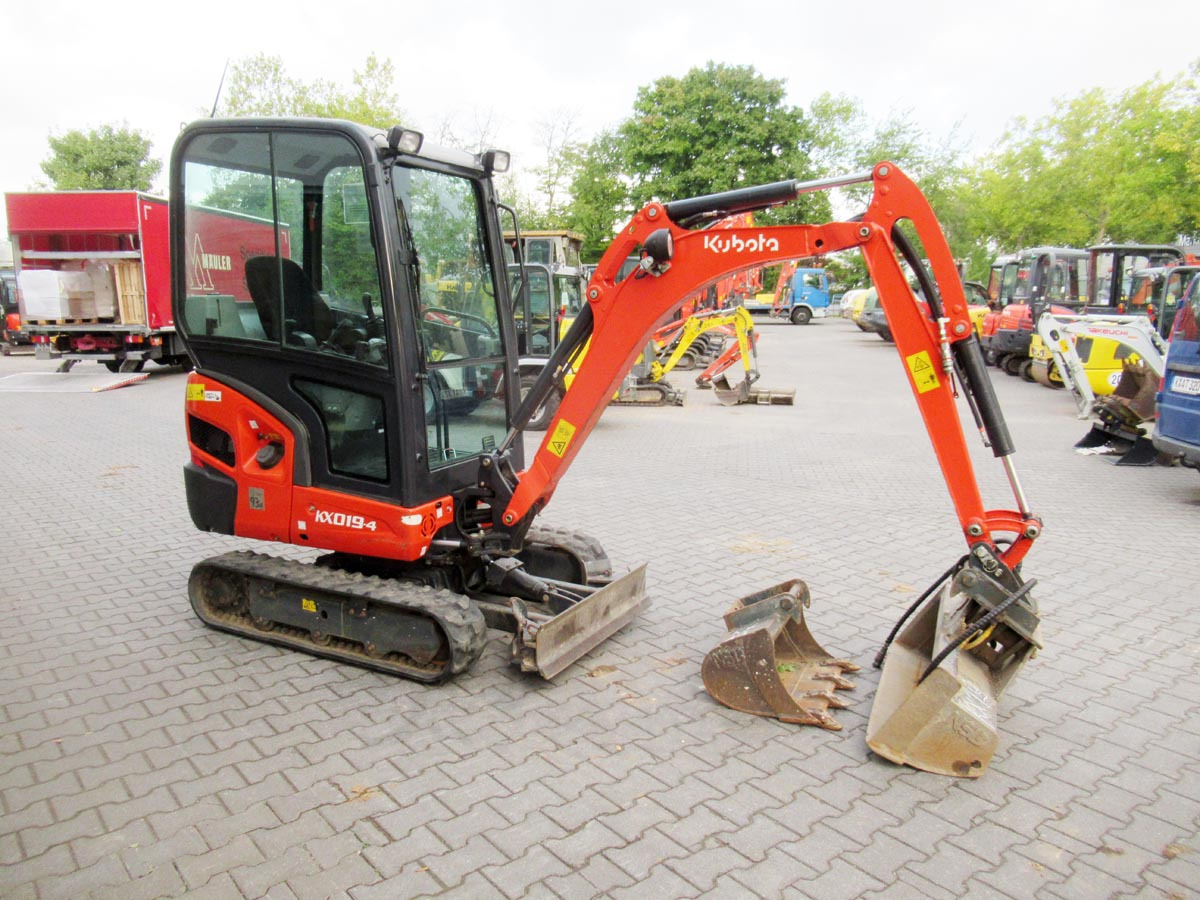 Kubota KX019-4 - Mini-ekskavators: foto 2 Kubota KX019-4 - Mini-ekskavators: foto 2