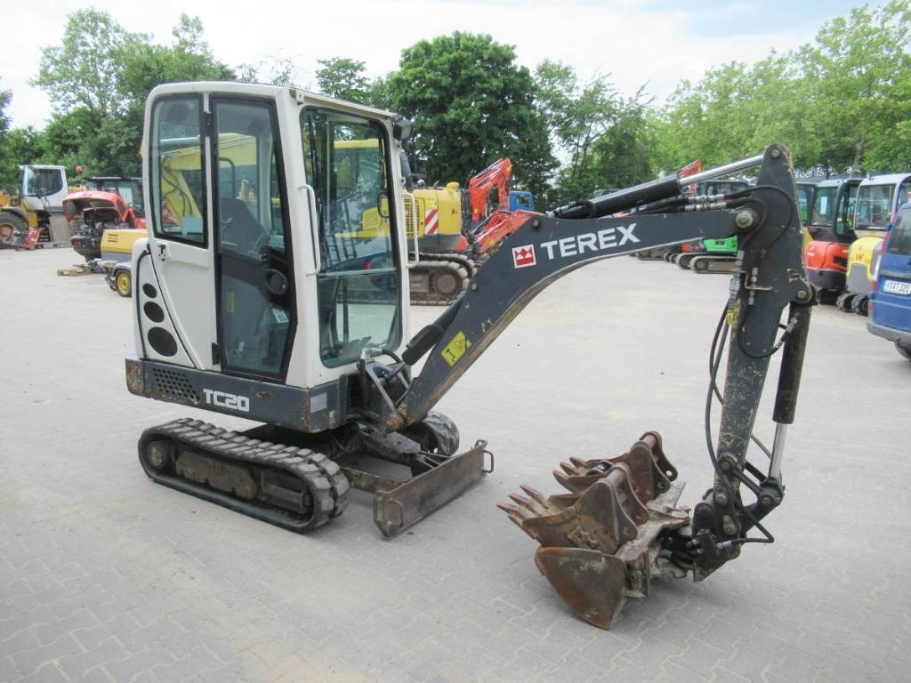 Terex TC 20 - Mini-ekskavators: foto 2 Terex TC 20 - Mini-ekskavators: foto 2