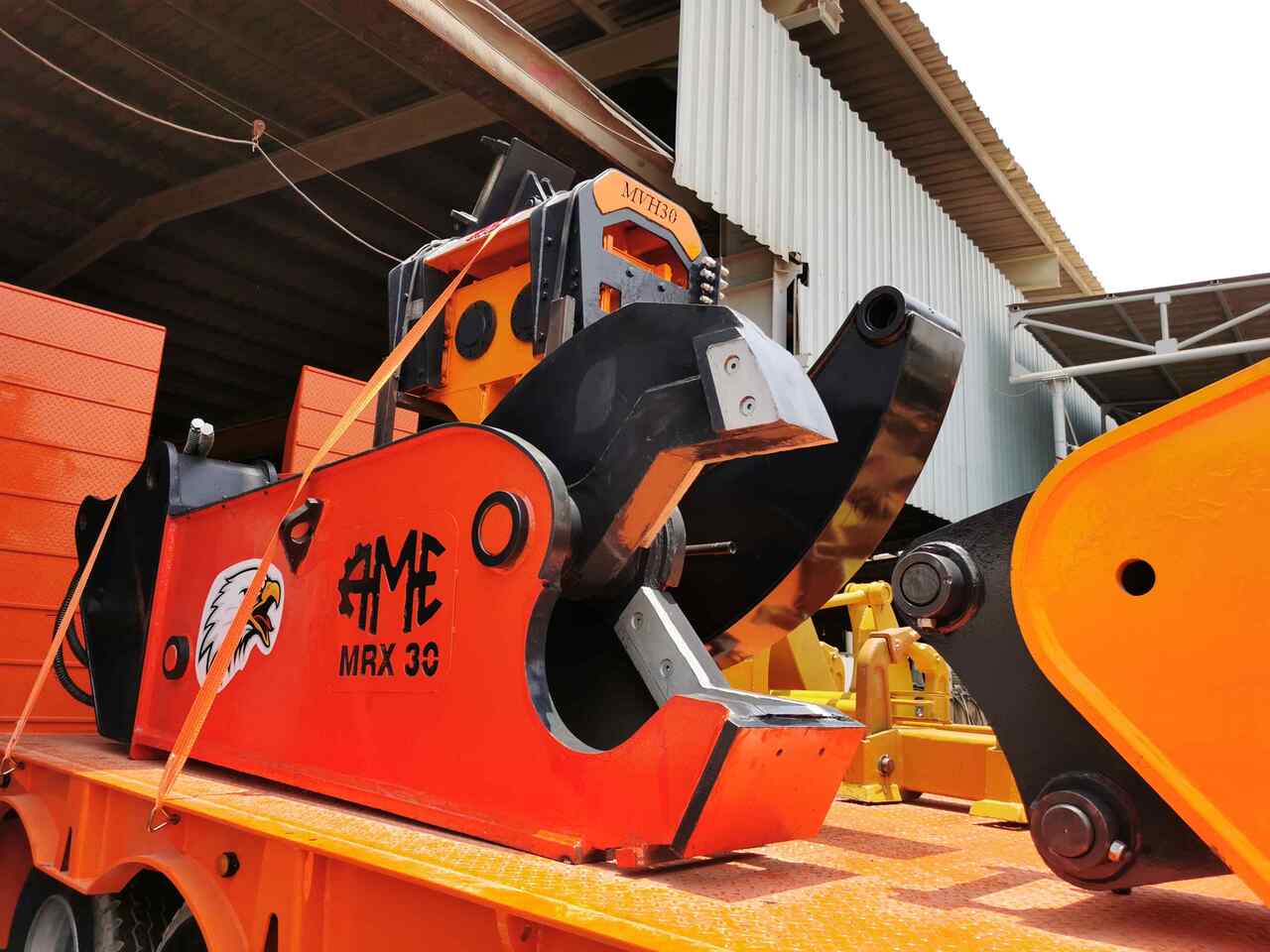 Jaunā Demolēšanas šķēres - Ekskavators AME Hydraulic 360° Rotating Steel Shear Jaw: foto 16