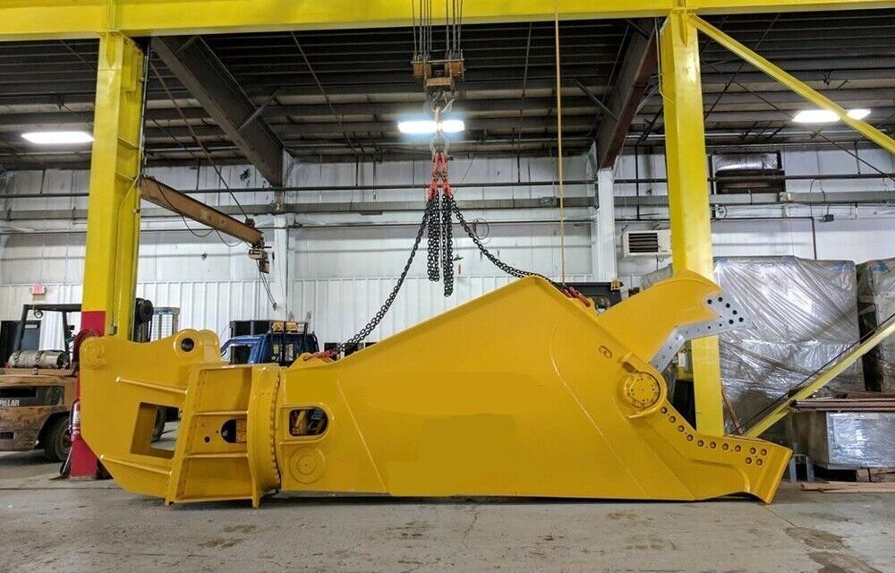 Jaunā Demolēšanas šķēres - Ekskavators AME Hydraulic 360° Rotating Steel Shear Jaw: foto 9