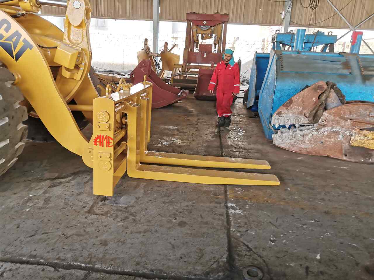 AME Hydraulic Pallet Fork - Dakšas - Riteņu iekrāvējs: foto 3 AME Hydraulic Pallet Fork - Dakšas - Riteņu iekrāvējs: foto 3