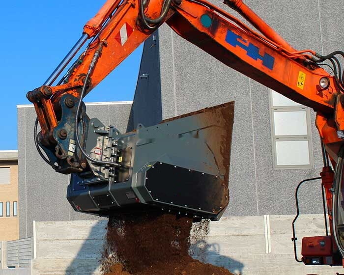 Jaunā Šķirošanas kauss - Ekskavators AME Screener Crusher Bucket: foto 6