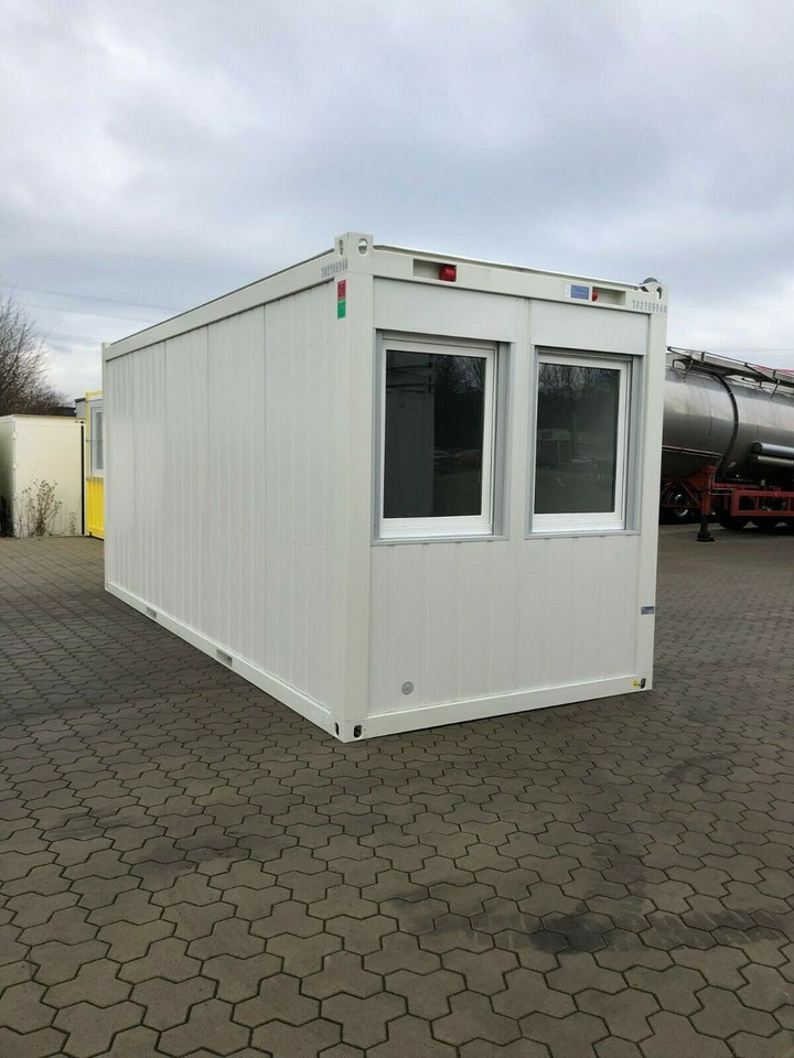 20ft Bürocontainer Wohncont.Mannschaftscontainer - Puspiekabe noņemamā virsbūve/ Konteineru vedējs: foto 1 20ft Bürocontainer Wohncont.Mannschaftscontainer - Puspiekabe noņemamā virsbūve/ Konteineru vedējs: foto 1