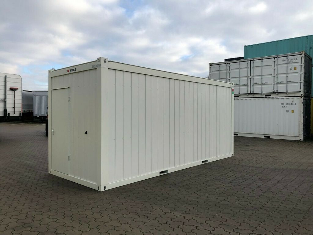 20ft Bürocontainer Wohncont.Mannschaftscontainer - Puspiekabe noņemamā virsbūve/ Konteineru vedējs: foto 2 20ft Bürocontainer Wohncont.Mannschaftscontainer - Puspiekabe noņemamā virsbūve/ Konteineru vedējs: foto 2