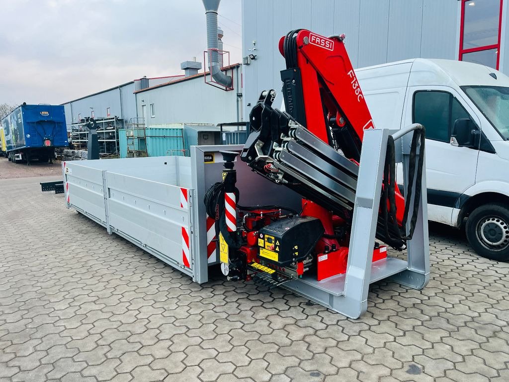 Abrollcontainer Container Kran Fassi F135 - Puspiekabe noņemamā virsbūve/ Konteineru vedējs: foto 1 Abrollcontainer Container Kran Fassi F135 - Puspiekabe noņemamā virsbūve/ Konteineru vedējs: foto 1