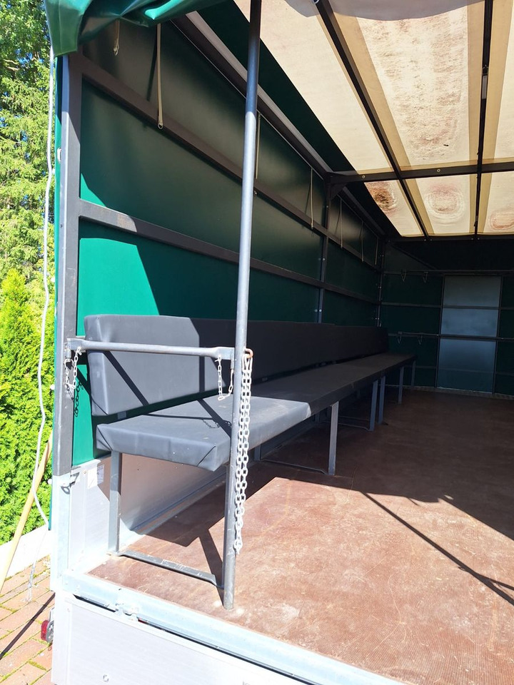 Piekabe ar tentu Böckmann Großraumanhänger Jagdanhänger Hasenwagen: foto 7