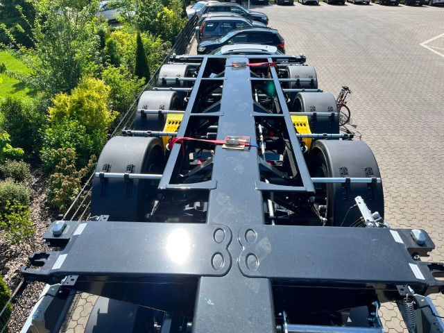D-TEC Containerchassis Flexitrailer - Puspiekabe noņemamā virsbūve/ Konteineru vedējs: foto 4 D-TEC Containerchassis Flexitrailer - Puspiekabe noņemamā virsbūve/ Konteineru vedējs: foto 4