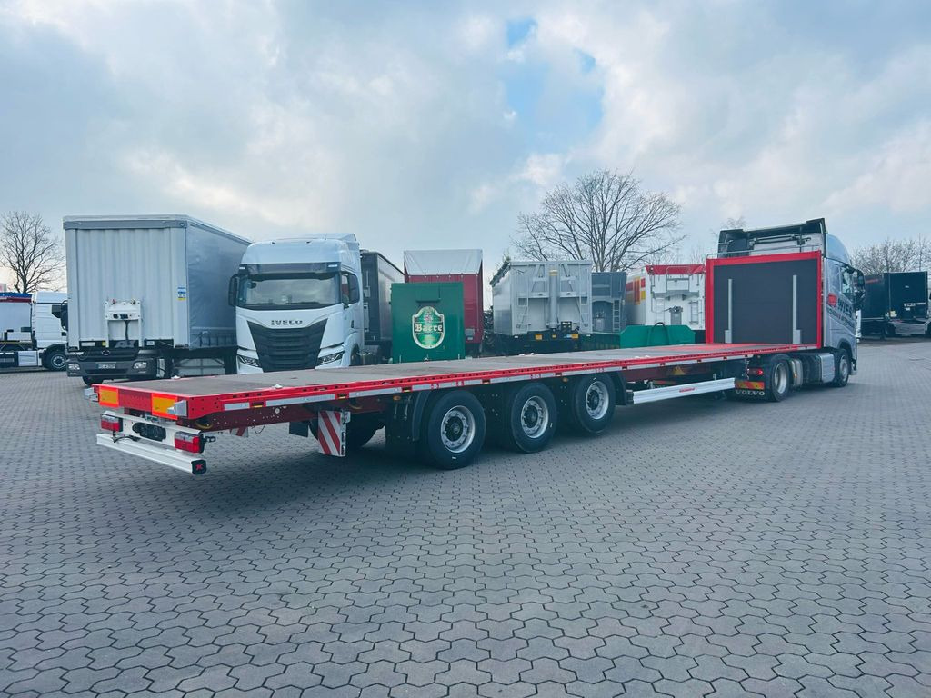Kässbohrer K.SFS M Mega Plattform Auflieger Sofort Verfügba - Bortu puspiekabe/ Platforma: foto 4 Kässbohrer K.SFS M Mega Plattform Auflieger Sofort Verfügba - Bortu puspiekabe/ Platforma: foto 4