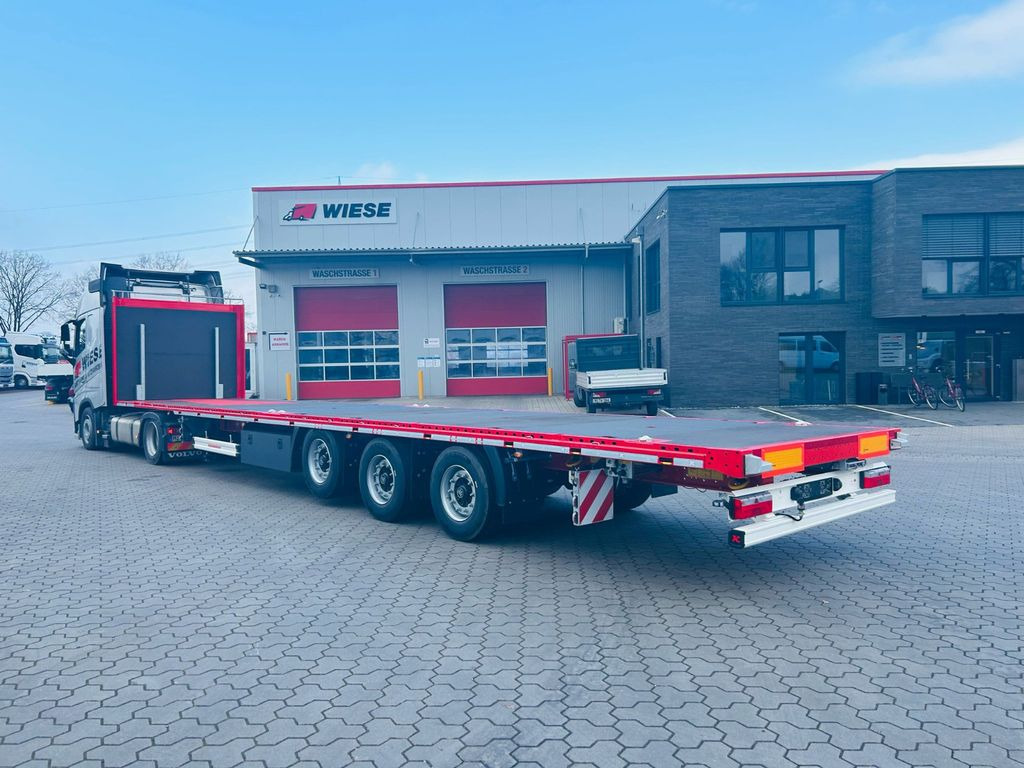Kässbohrer K.SFS M Mega Plattform Auflieger Sofort Verfügba - Bortu puspiekabe/ Platforma: foto 1 Kässbohrer K.SFS M Mega Plattform Auflieger Sofort Verfügba - Bortu puspiekabe/ Platforma: foto 1