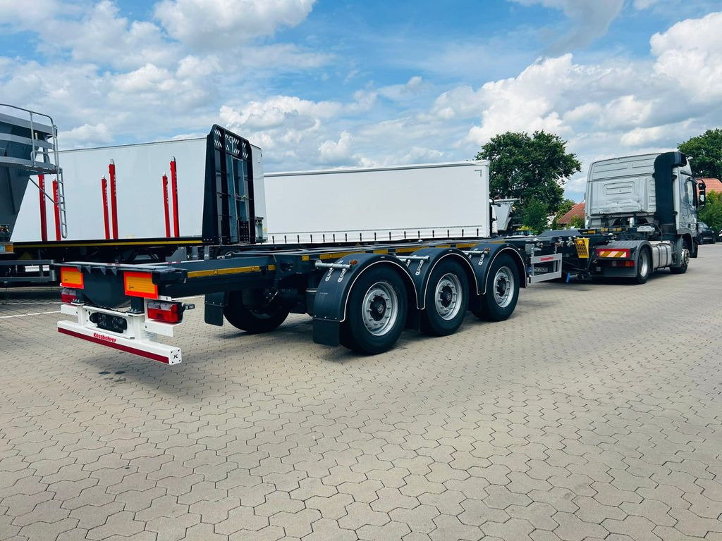 Kässbohrer K.SHG Multi Containerchassis ausziehbar - Puspiekabe noņemamā virsbūve/ Konteineru vedējs: foto 2 Kässbohrer K.SHG Multi Containerchassis ausziehbar - Puspiekabe noņemamā virsbūve/ Konteineru vedējs: foto 2