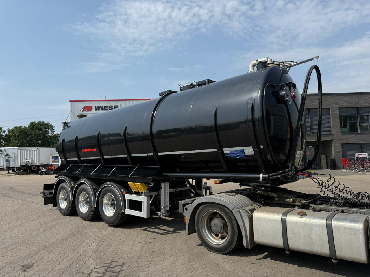 Kässbohrer K.STN L 30 Edelstahl Tanker Gülle Naturabfall - Puspiekabe cisterna: foto 3 Kässbohrer K.STN L 30 Edelstahl Tanker Gülle Naturabfall - Puspiekabe cisterna: foto 3