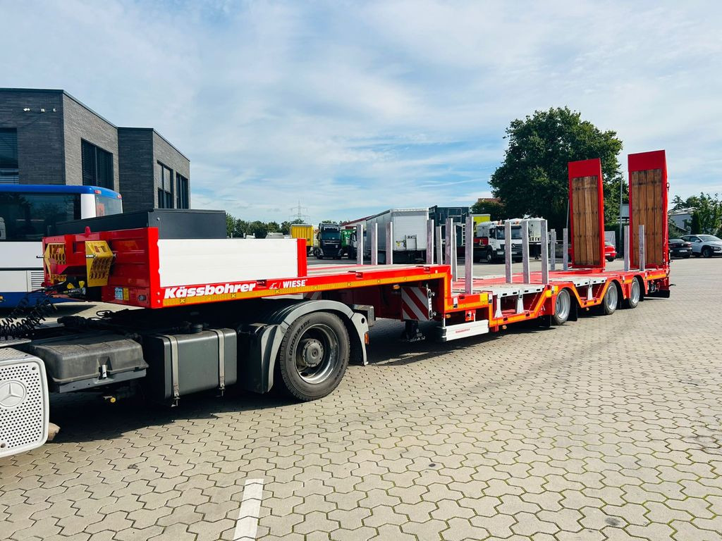 Kässbohrer KSLA RJ Mega Jumbo Tieflader mit Radmulden tele - Puspiekabe zema profila platforma: foto 3 Kässbohrer KSLA RJ Mega Jumbo Tieflader mit Radmulden tele - Puspiekabe zema profila platforma: foto 3
