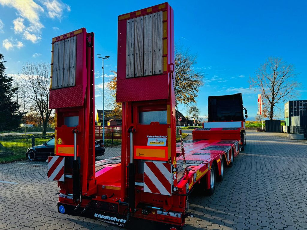 Kässbohrer SLAR3 Ausziehbares Tiefbett mit Radmulden - Puspiekabe zema profila platforma: foto 3 Kässbohrer SLAR3 Ausziehbares Tiefbett mit Radmulden - Puspiekabe zema profila platforma: foto 3