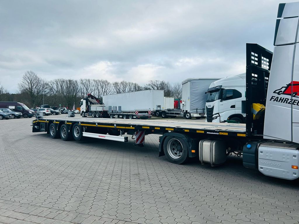 Kässbohrer SPS Mega Schwerlast Plattform Lenkachse - Bortu puspiekabe/ Platforma: foto 4 Kässbohrer SPS Mega Schwerlast Plattform Lenkachse - Bortu puspiekabe/ Platforma: foto 4