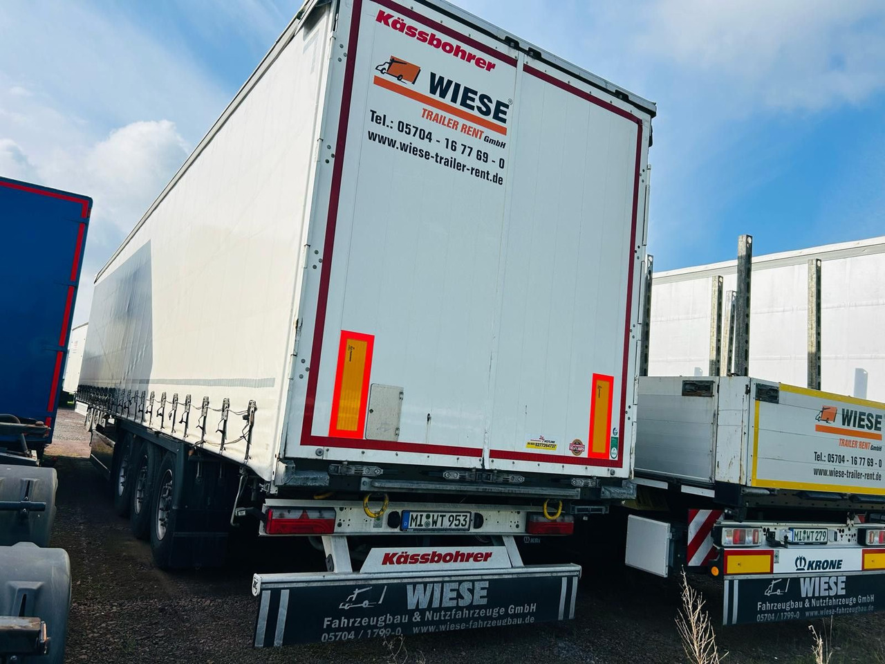 Kässbohrer Schiebeplanen Auflieger - Tenta puspiekabe: foto 1 Kässbohrer Schiebeplanen Auflieger - Tenta puspiekabe: foto 1